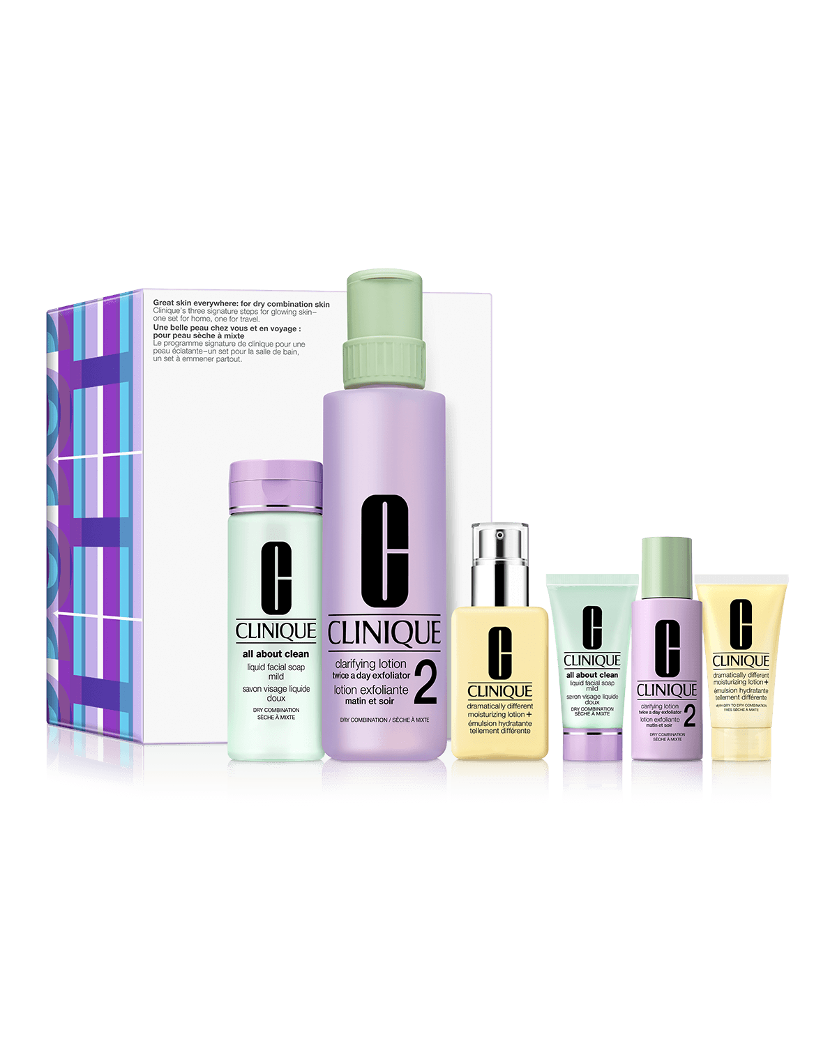 Great Skin Everywhere Skincare Set: For Dry Combination Skin