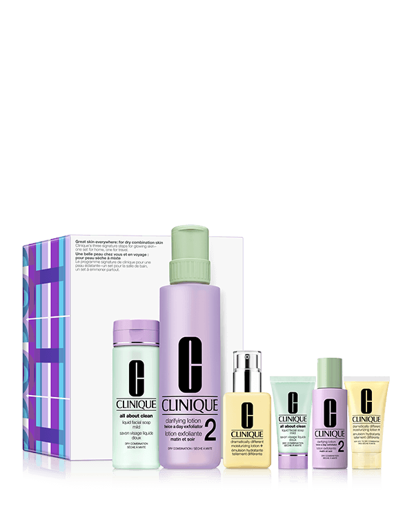 Great Skin Everywhere Skincare Set: For Dry Combination Skin