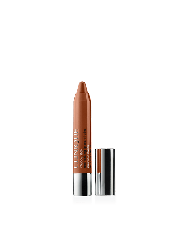 Balsamo Labial Chubby Stick™ Moisturizing Lip Colour Balm, Una brillante gama de tonos a prueba de errores para mezclar y combinar entre sí.